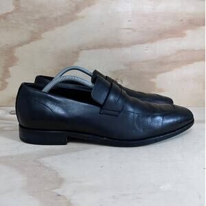 Hugo Boss - Penny Highline - Slip-On Dress Loafers - Black - Men's - 9 -50374816